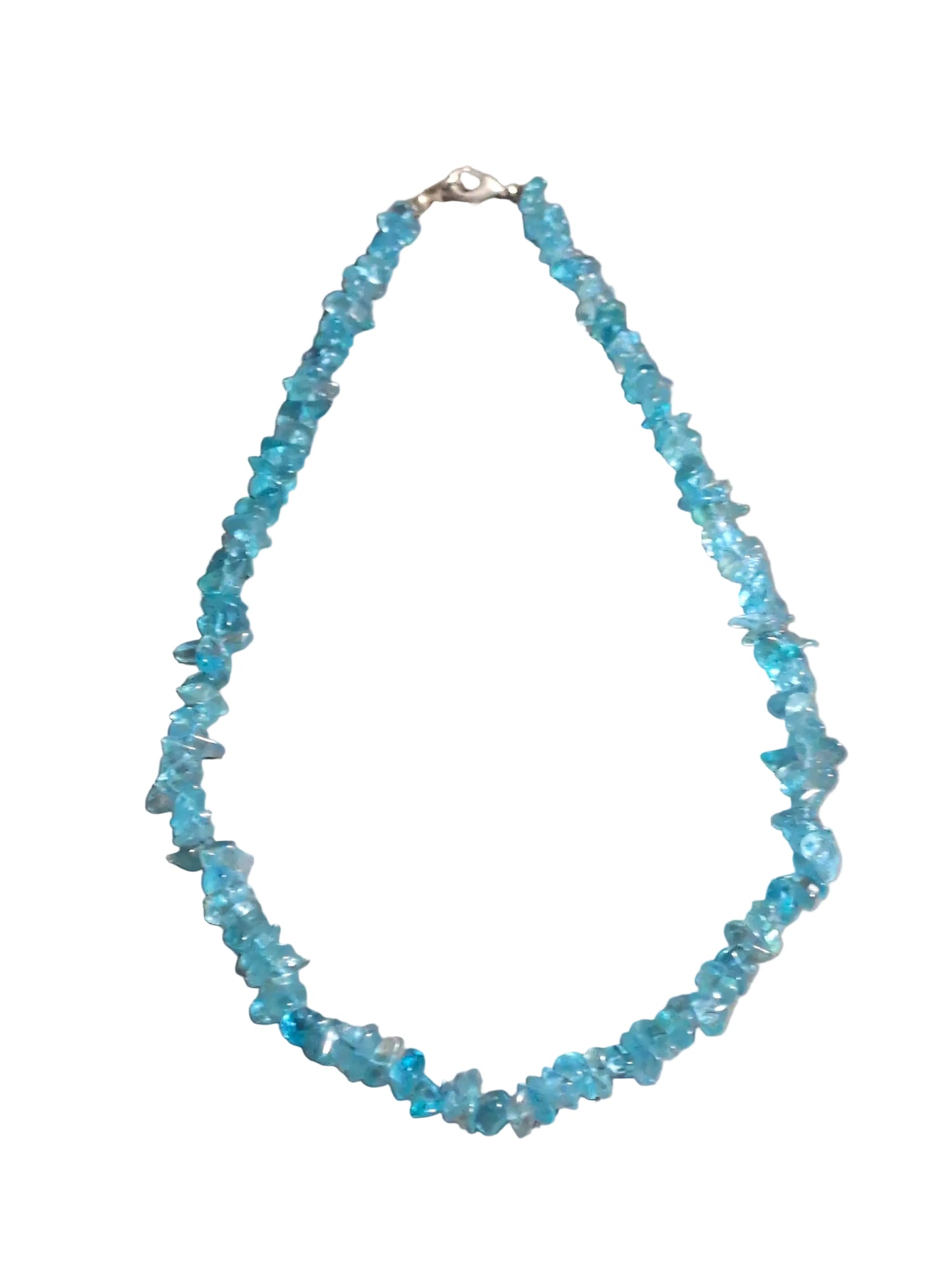 Gemstone Chips Choker- Apatite