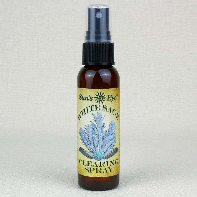 White Sage Clearing 8oz Suns Eye Spray